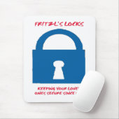 MUISMAT FRITZL'S LOCK (Met muis)