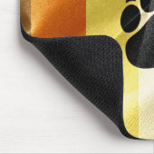 Muismat Gay Beer Pride Flag en Paw (Hoek)