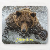 Muismat-geelsteen Beer Muismat (Voorkant)