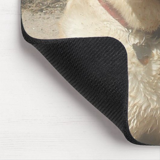 Muismat gele labrador Retriever (Hoek)