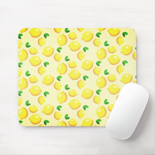 Muismat Gele Lemons (Met muis)