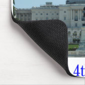 muismat. Gelukkige 4e. rat/unclesam Muismat (Hoek)