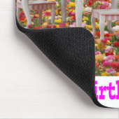 muismat. Gelukkige Verjaardag Prinses. rode panda  Muismat (Hoek)