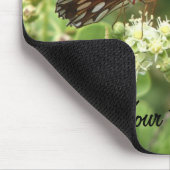 Muismat Gepersonaliseerde Oranje vlinder (Hoek)