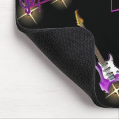 Muismat Gepersonaliseerde Rock Star Music Backgrou (Hoek)