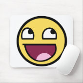 Muismat geweldige gezicht (Met muis)