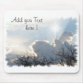 Muismat Glorie aan God met een kruis in de lucht (Voorkant)