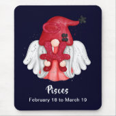 Muismat Gnome Pisces Astrology Sign Angel (Voorkant)