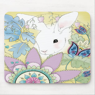 Muismat Golden Floral Bunny