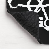 Muismat Gorman Industries Black (Hoek)