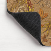 Muismat Goud Beige Vlinder 2 (Hoek)