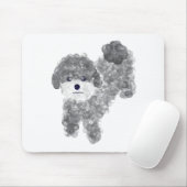 Muismat grijze poel #1 (Met muis)