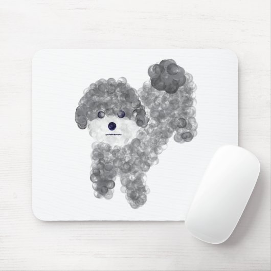 Muismat grijze poel #1 (Met muis)