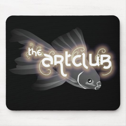 Muismat grijze vis (Voorkant)