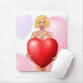 Muismat hart (Met muis)