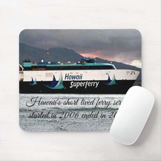 Muismat Hawaii Superferry (Met muis)
