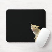 Muismat hoesten van kattemem (Met muis)