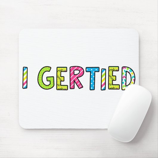 Muismat "I Gerset" (Met muis)