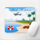 Muismat Ibizan Hound Islander (Met muis)