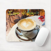 Muismat "Ik ben blij" (Met muis)