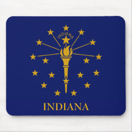 MUISMAT INDIANA State Flag Customize Text