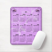 Muismat kalender 2014 - Hartelijk dank voor zwemme (Met muis)