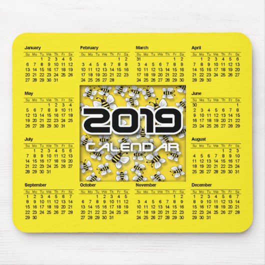 Muismat Kalender 2019 (Voorkant)