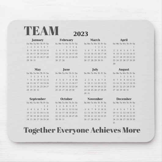 Muismat Kalendertijd 2023 (Voorkant)