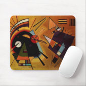 Muismat Kandinsky Black en Violet (Met muis)