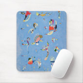 Muismat Kandinsky Sky Blue (Met muis)
