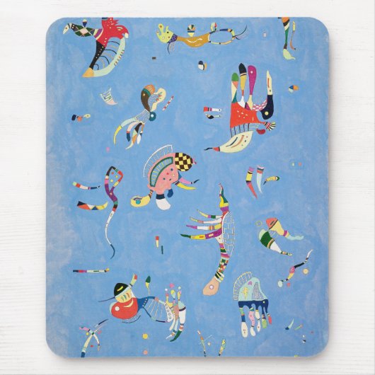 Muismat Kandinsky Sky Blue (Voorkant)