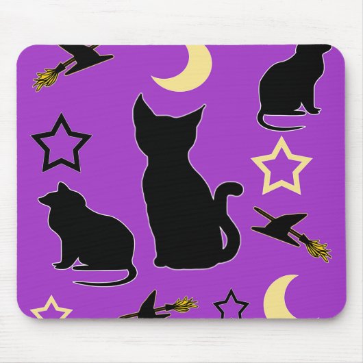 Muismat katten en heks Pet (Voorkant)