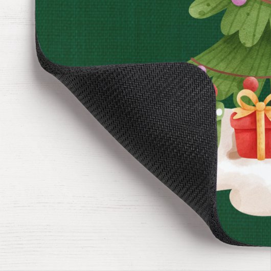 Muismat kerstmis Snowman (Hoek)