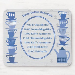 Muismat Koffieplanning Zweden