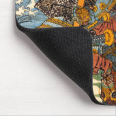 Muismat Kuniyoshi Samurai (Hoek)