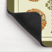 Muismat kunstdecodesign lefpatroon (Hoek)