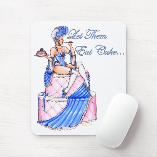 Muismat 'Laat ze eten' (Met muis)