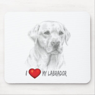 Muismat labrador Retriever