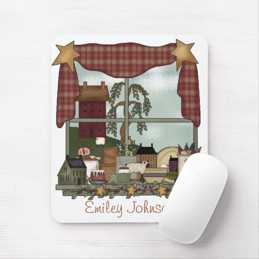 Muismat landkunst (Met muis)