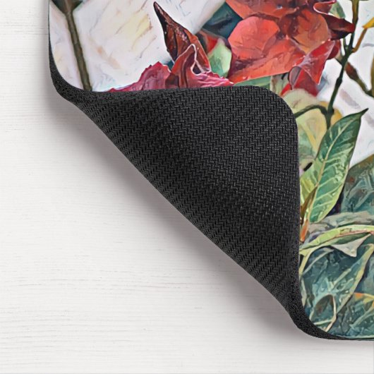 Muismat landstijl kunstbloemen (Hoek)