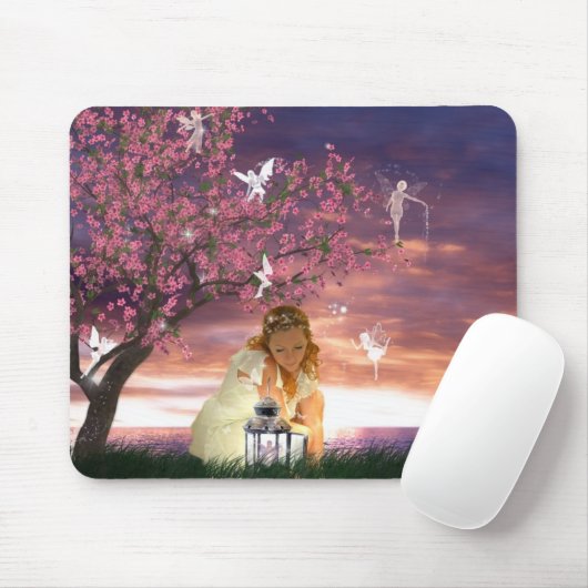 Muismat Lantern Fairies (Met muis)