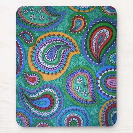 Muismat lente-paisley (Voorkant)