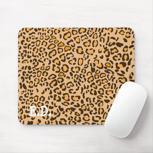 MUISMAT LEOPARD PRINT (Met muis)