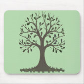 Muismat Levensboom Kantoor Decoratie (Voorkant)