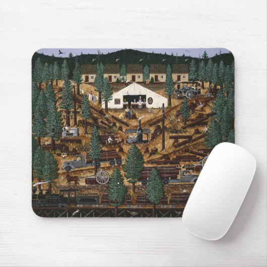 Muismat logkamp (Met muis)