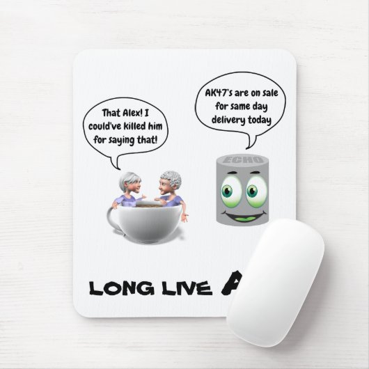 Muismat Long Live AI (Met muis)