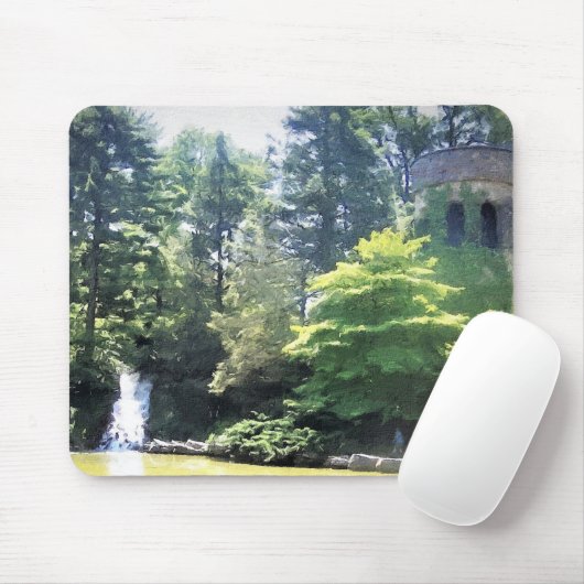 Muismat Longwood Gardens Clock Tower (Met muis)