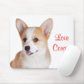 Muismat Love Corgis (Met muis)