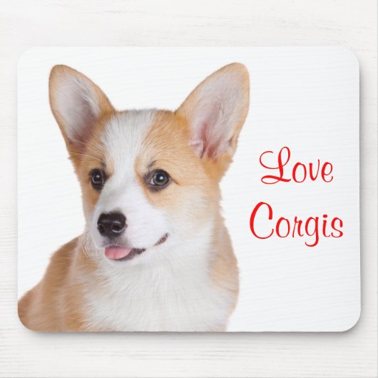 Muismat Love Corgis (Voorkant)