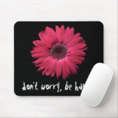 MUISMAT LOVE PINK Gerbera (Met muis)